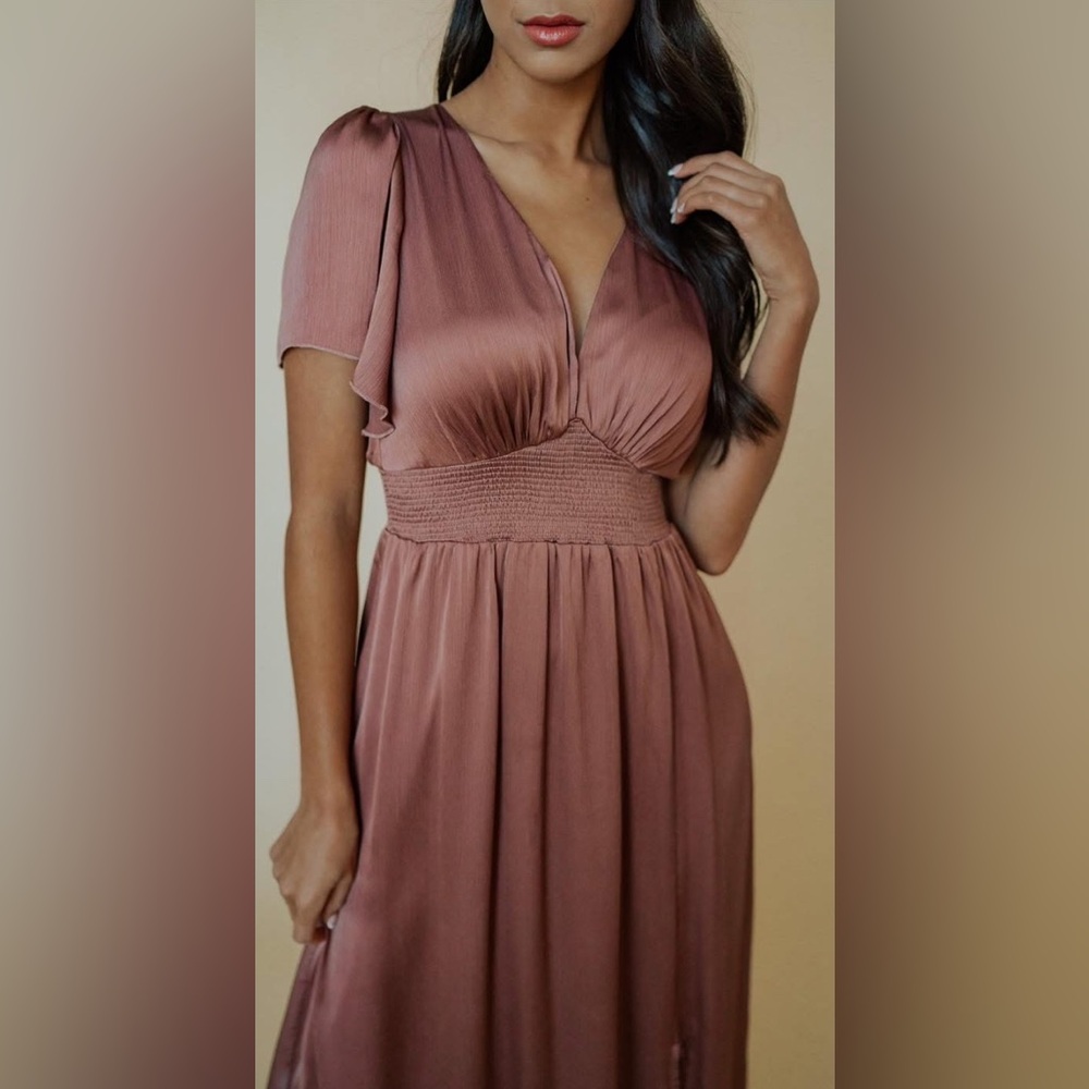 Baltic Born Mauve Maxi Dress - Picture 2 of 7